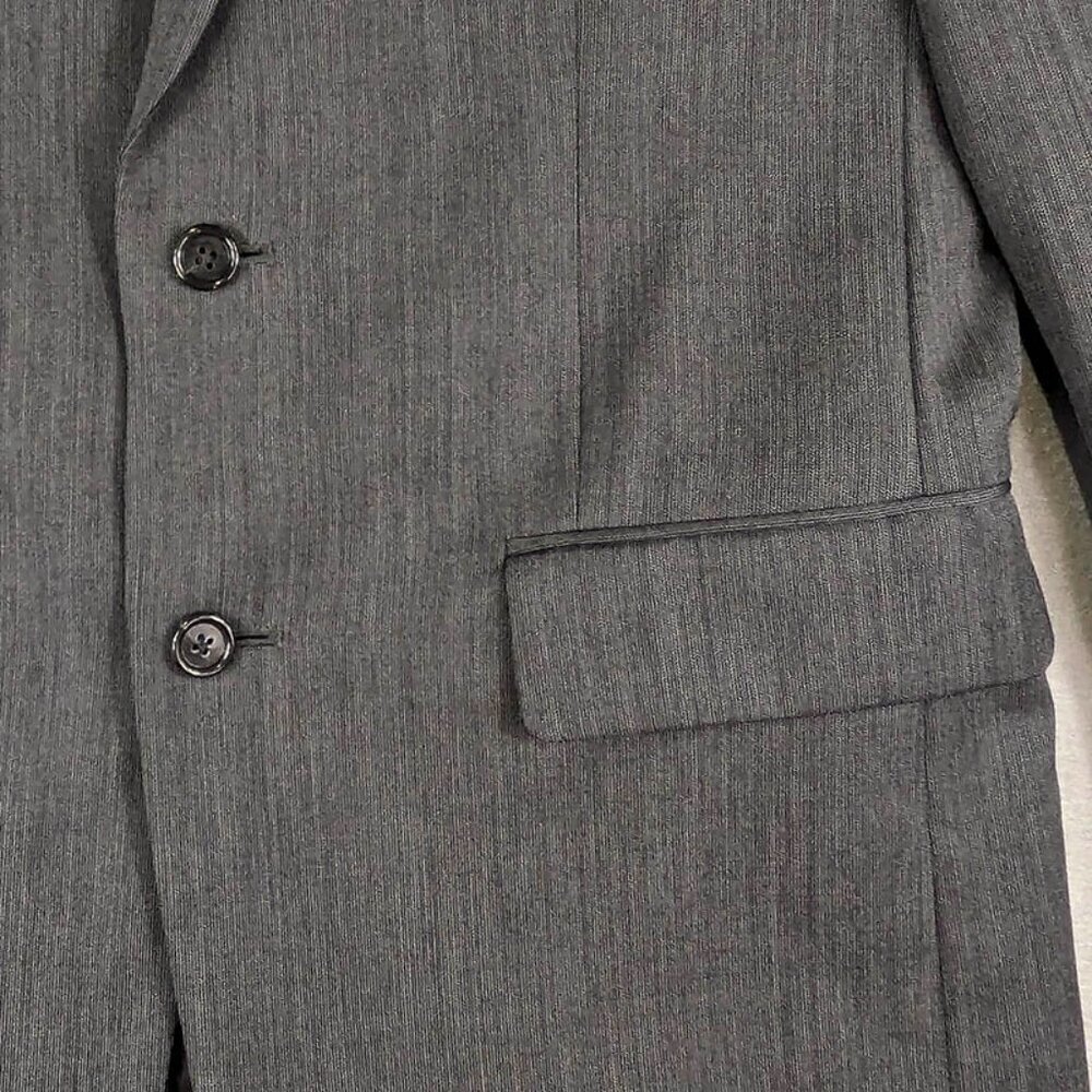 Jos A Bank Classic Collection Blazer Mens‎ 38R 100% Wool Gray 2 Button Dual Vent - Picture 3 of 14